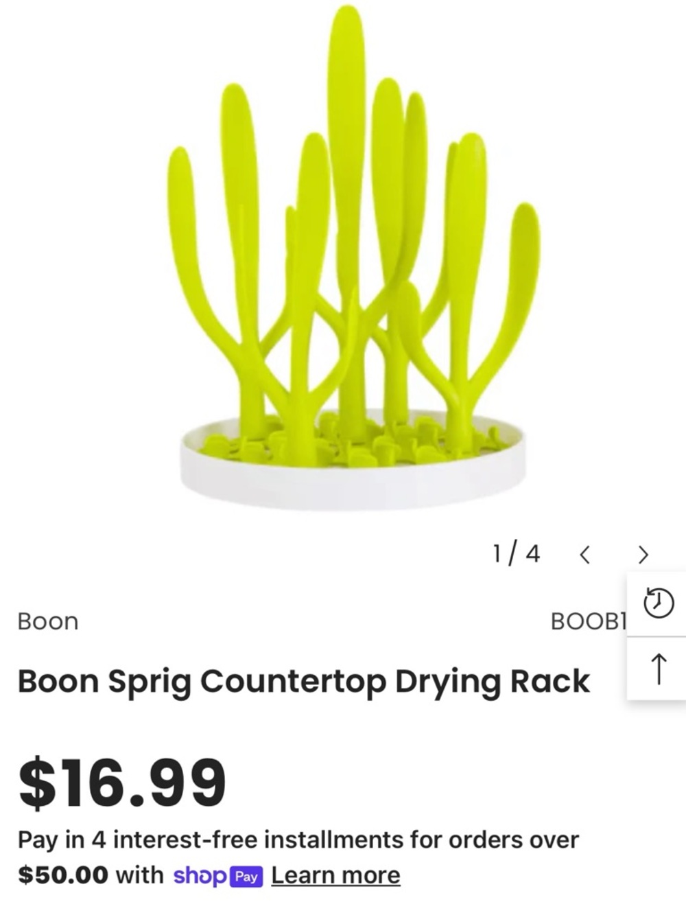Boon Sprig Countertop Drying Rack - Picture 3 of 3